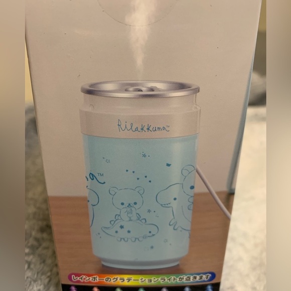 Kawaii Rilakkuma & Dinosaurs Personal Can USB Humidifier w/Changing color lisghr - Picture 1 of 8